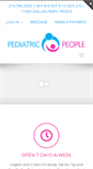 Mobile Screenshot of pediatricpeople.com